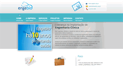 Desktop Screenshot of engebio.eng.br
